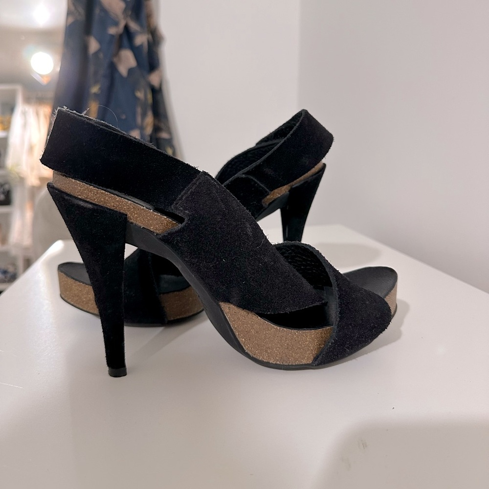 Pedro Garcia Suede Heels